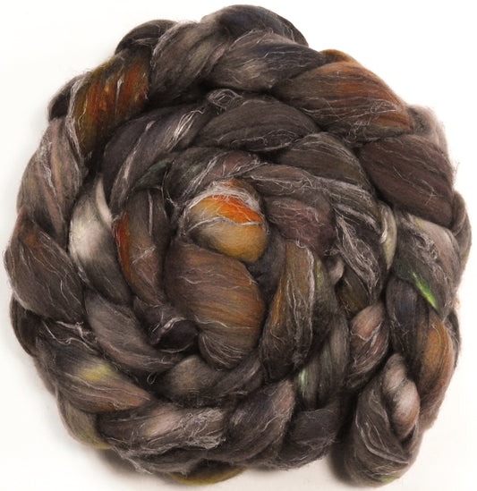 Morel (5.8 oz) - Glazed Solid - Merino/ Tussah Silk/ Natural Flax (50/25/25)