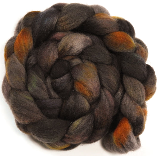 Morel - Batt in a Braid #43 -(5.6 oz.) - Dorset/Cheviot/Kid Mohair (60/20/20)