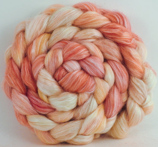 White Peach - White-faced Woodland/ Ramie/ Llama/ Bamboo (35/35/15/15)- (5.5 oz.)