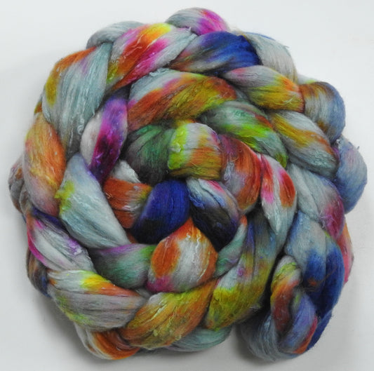 Head in the Clouds - (5.6 oz)- 25 micron Merino/ Silk Slubs (70/30)