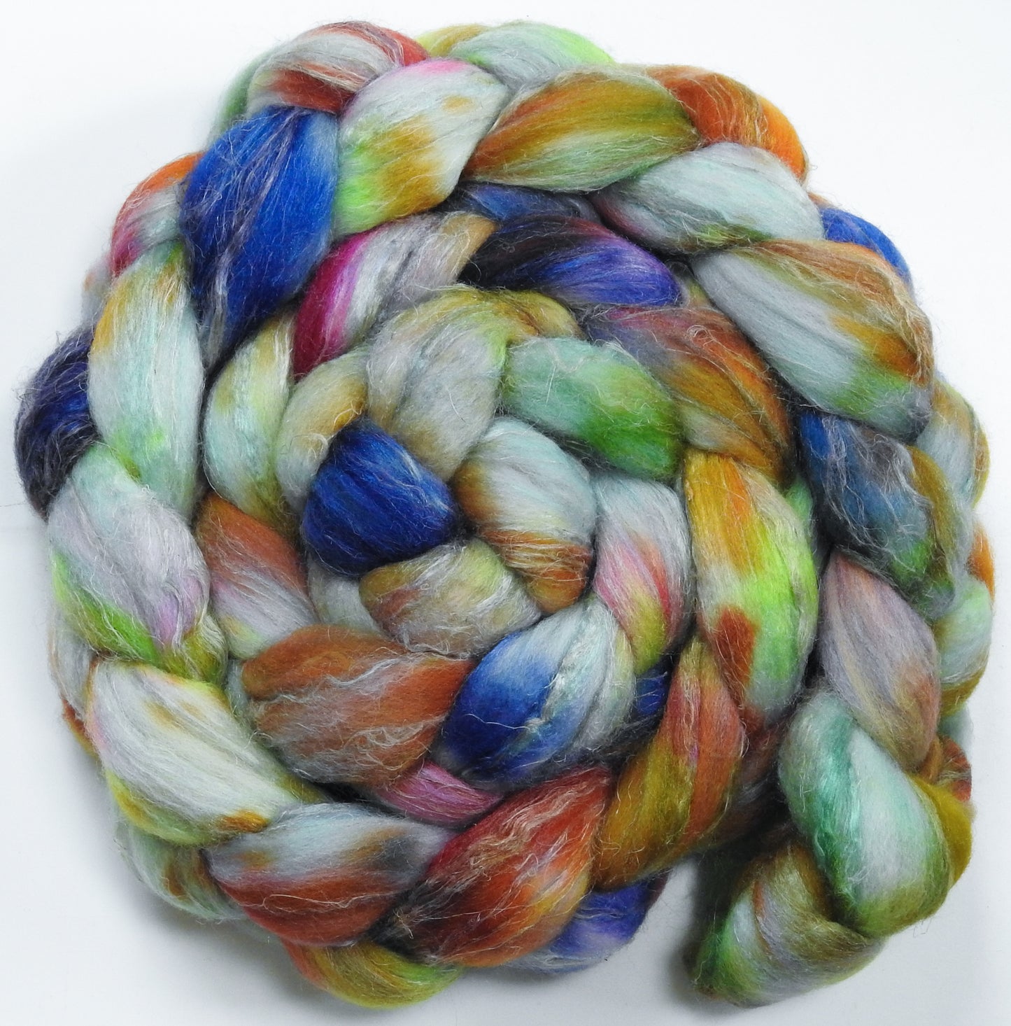 Head in the Clouds-(5.9 oz) Merino/ Tussah Silk/ Natural Flax (50/25/25)