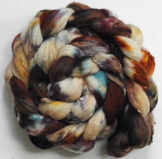 Barred Owl (5.8 oz)- 25 micron Merino/ Silk Slubs (70/30)