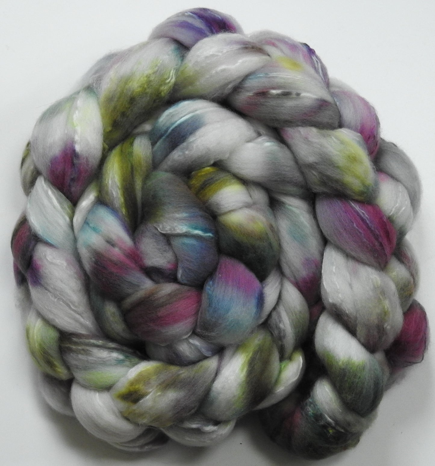 Moonstone (5.8 oz.) Organic Polwarth/mulberry silk (80/20)