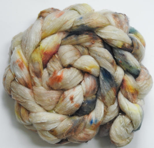 Meringue - 25 micron Merino/ Silk Slubs (70/30)