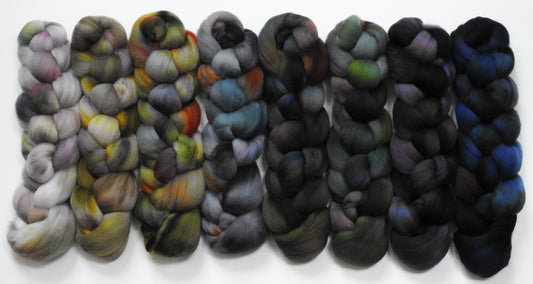 Windchill -(11.7 oz)  Gradient Braid Set - Organic Polwarth