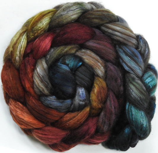 Midst of Fall (5.9 oz)- 18.5 mic merino/ camel/ brown alpaca/ mulberry silk/ (40/20/20/20)n