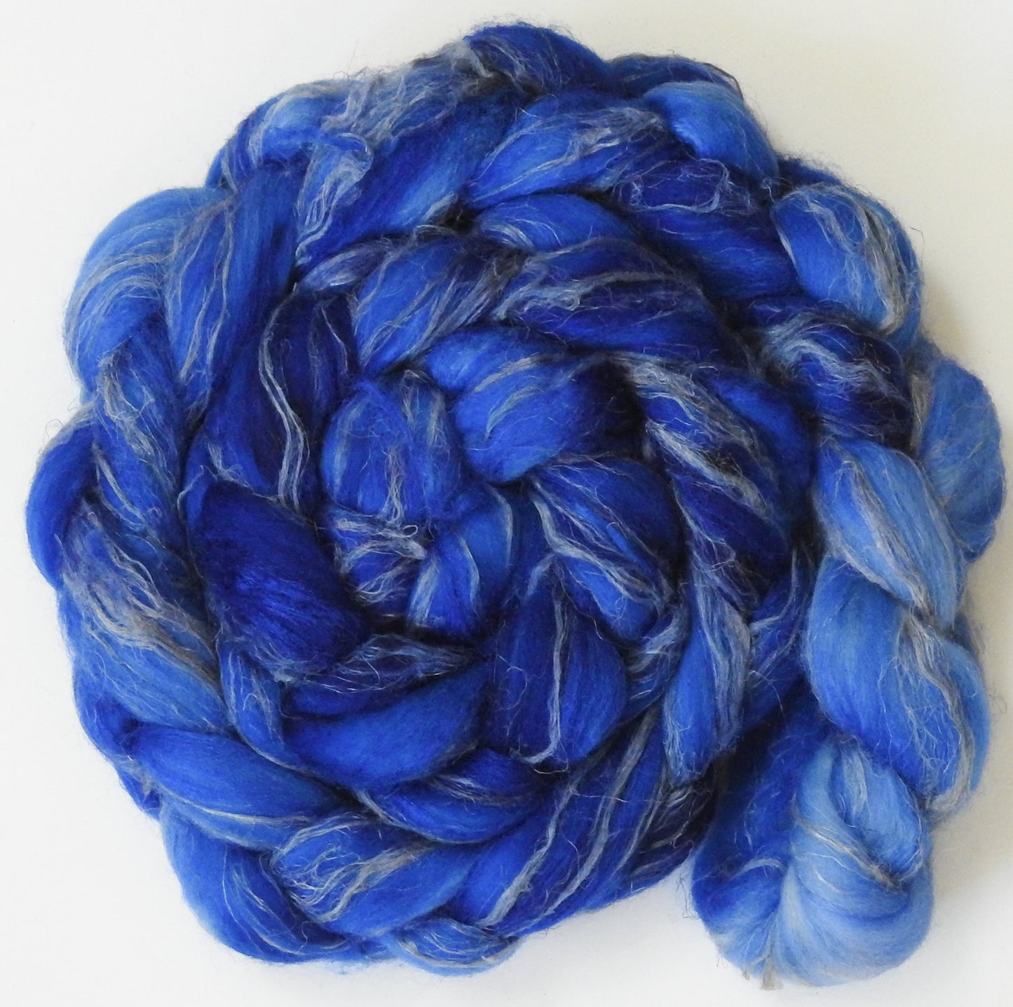 Blue Ribbon (5.6 oz) - Merino/ Tussah Silk/ Natural Flax (50/25/25)
