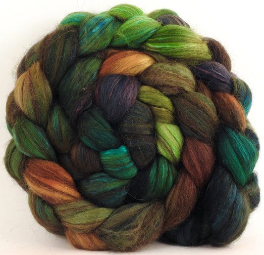 Mossy - 18.5 mic merino/ camel/ brown alpaca/ mulberry silk/ (40/20/20/20) - 5.8 oz