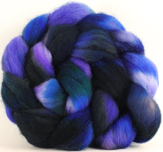 Batt in a Braid #43 - Trustworthy ( 2 ) (5.2 oz.) - Dorset/Cheviot/Kid Mohair (60/20/20) - Inglenook Fibers