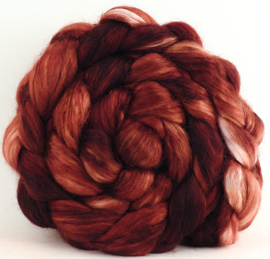 Oxide - Wensleydale/ Mulberry silk roving (65/35)