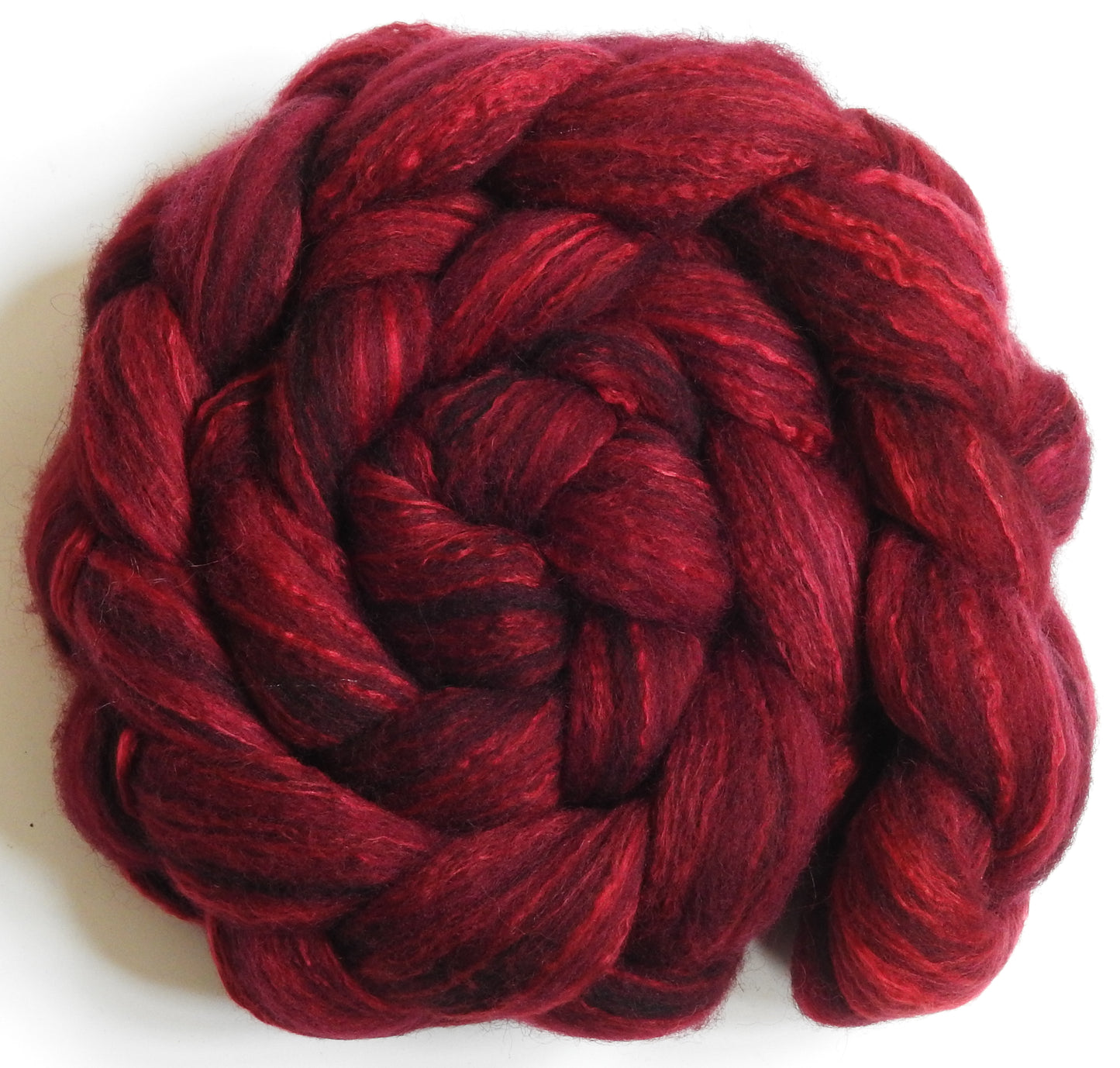 Crimson (5.7 oz) - Humbug Shetland/ Mulberry Silk (75/25)