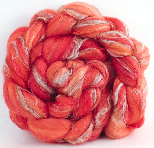 Flamingo - Merino/ Tussah Silk/ Natural Flax (50/25/25) -4.5 oz.