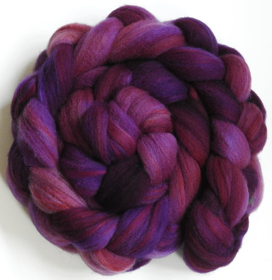 Jelly Lover -(5.4 oz) Batt in a Braid #60- Southdown/ Bfl/ Bio-nylon (50/25/25)