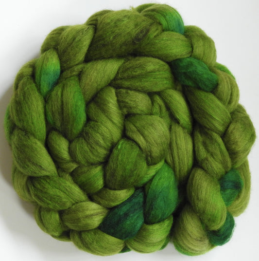 Ribbit (5.4 oz)- Polwarth/ YAK / Mulberry Silk (60/20/20)
