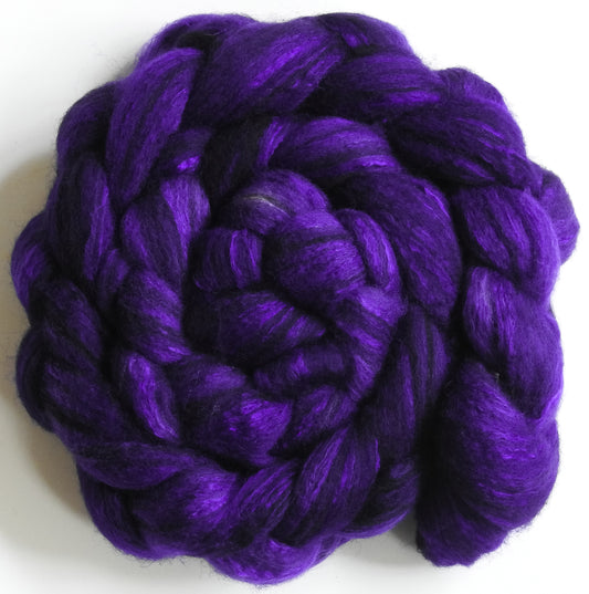Purple Prose - Humbug Shetland/ Mulberry Silk (75/25)