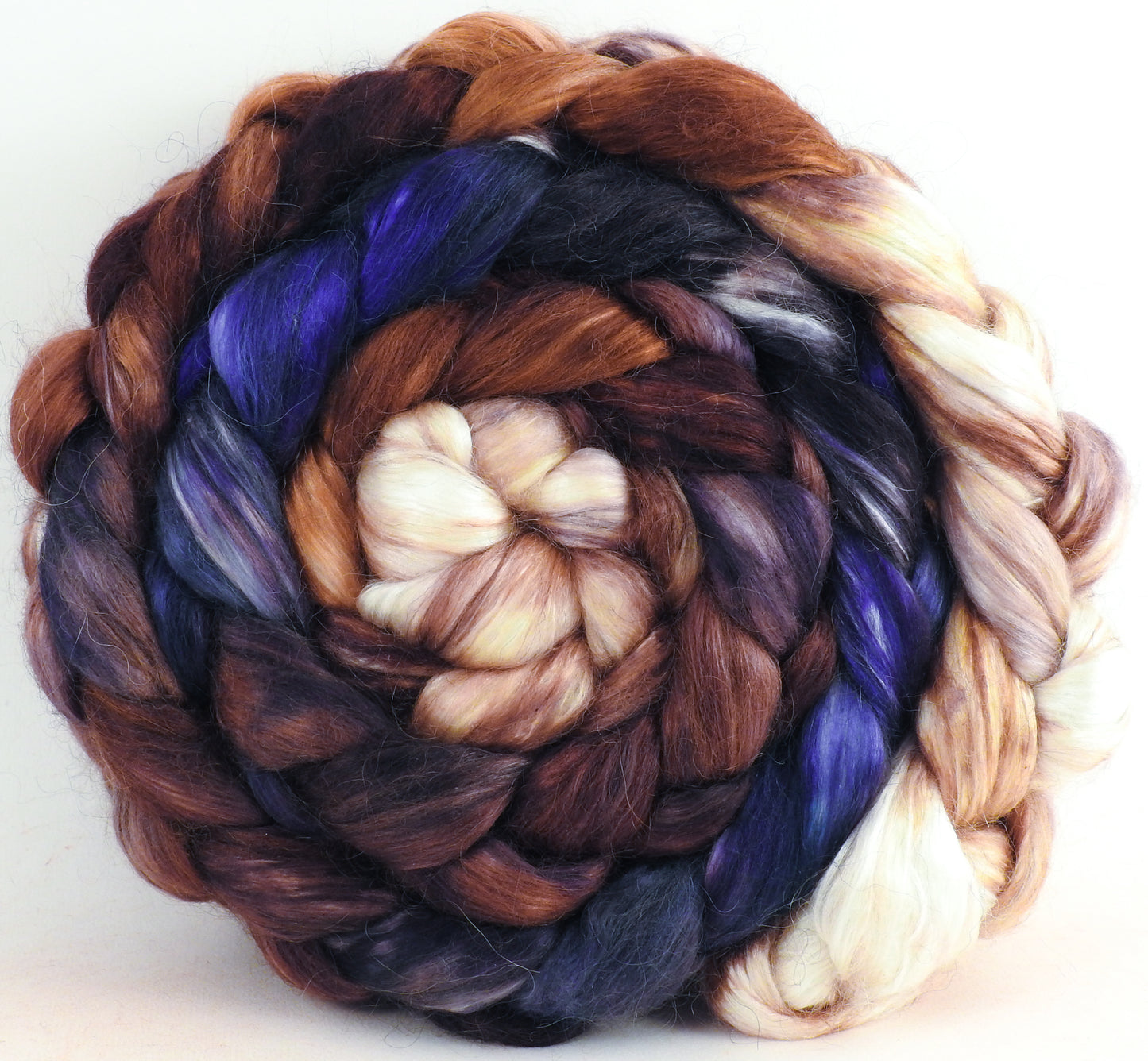 Kestrel (5.4 oz) - Wensleydale/ Mulberry silk roving (65/35)