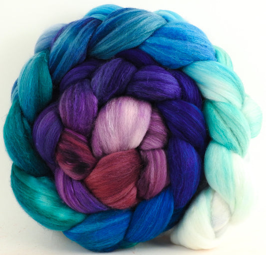 Dawn Treader - Batt in a Braid #35 - Sw Merino (18.5 mic) /Merino (18.5 mic) / Tussah Silk (40/40/20)