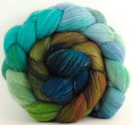 Merpeople (5 oz) - Batt in a Braid #50 - Cheviot /Falkland /Tencel (70/15/15)
