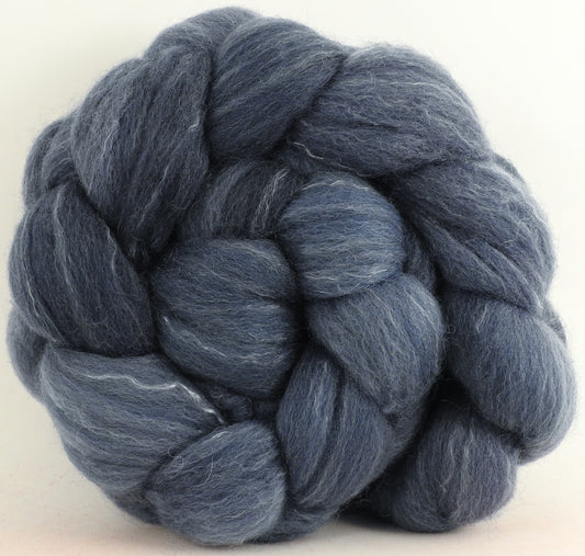 Porpoise (5.2 oz) - Batt in a Braid #50 - Cheviot /Falkland /Tencel (70/15/15)