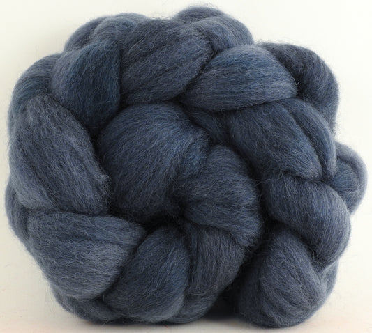 Porpoise (4.2 oz) - Batt in a Braid #51 - Shropshire /Falkland / Kid Mohair (60/20/20)