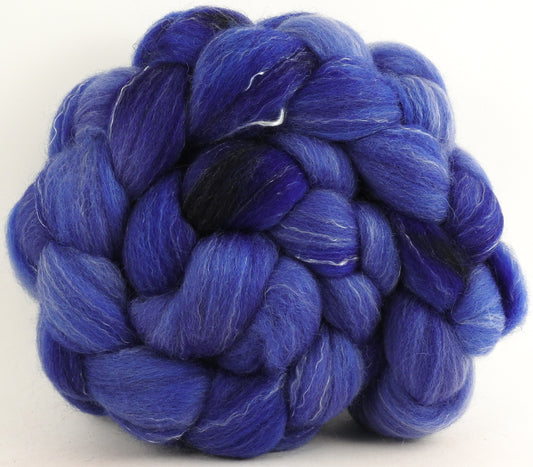 Hydrangea (5.9 oz) - Batt in a Braid #50 - Cheviot /Falkland /Tencel (70/15/15)