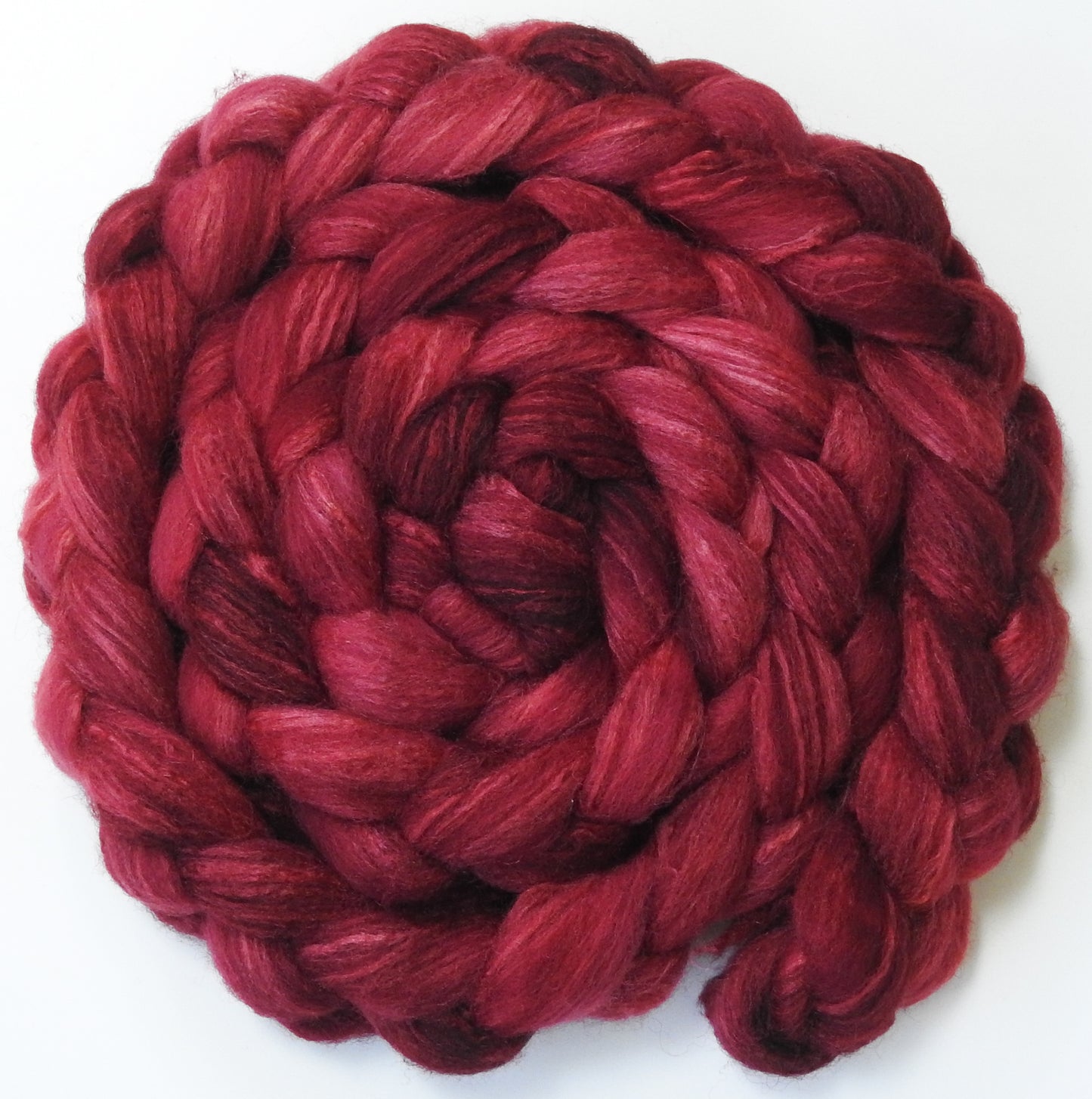 Holly Berry - 6 oz.- British Southdown/ tussah silk (65/ 35)
