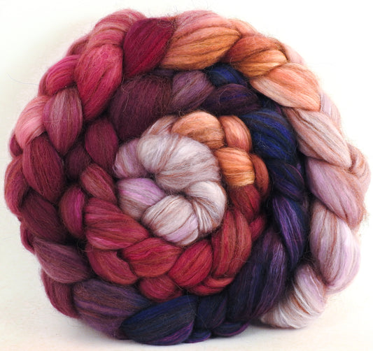 Sweet Peas - 18.5 mic merino/ camel/ brown alpaca/ mulberry silk/ (40/20/20/20) - 5.7 oz