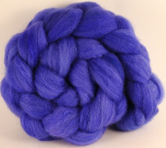 Batt in a Braid #43 - Cornflower (5.4 oz.) - Dorset/Cheviot/Kid Mohair (60/20/20) - Inglenook Fibers