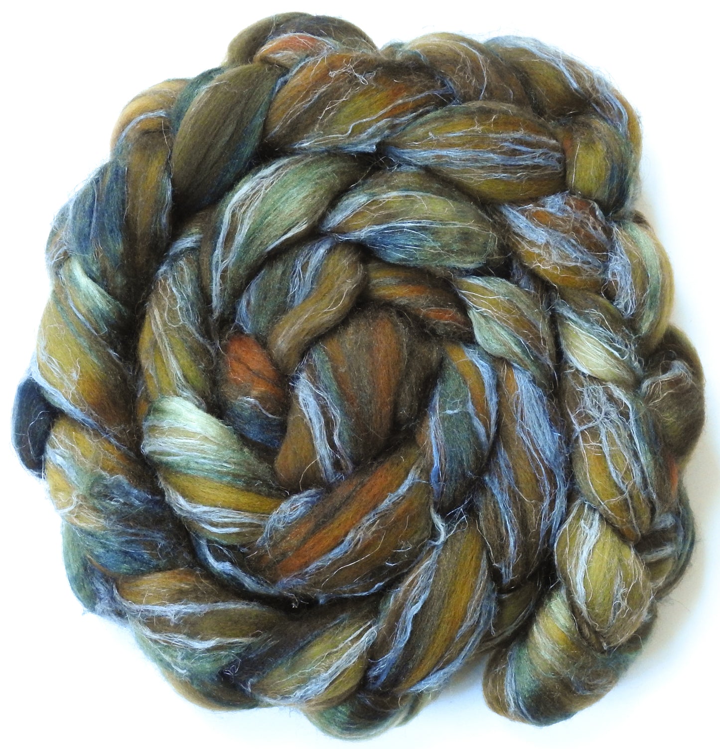 Bracken (5.6 oz.)- Merino/ Tussah Silk/ Natural Flax (50/25/25)