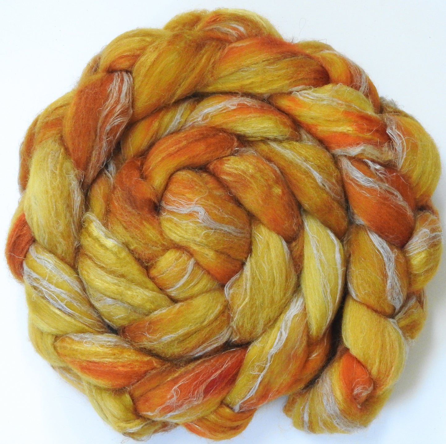 Golden Hour (5.7 oz) - Merino/ Tussah Silk/ Natural Flax (50/25/25)