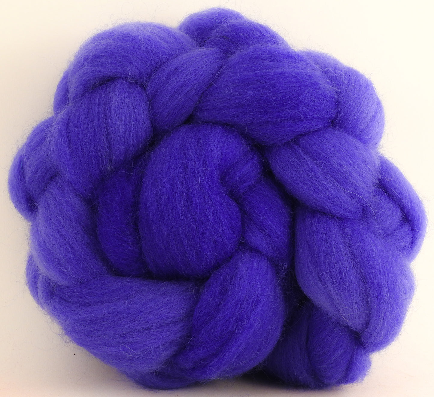 Hepatica (4.2 oz) - Batt in a Braid #51 - Shropshire /Falkland / Kid Mohair (60/20/20)