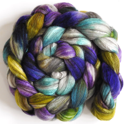 African Violet - Humbug Shetland/ Mulberry Silk (75/25)