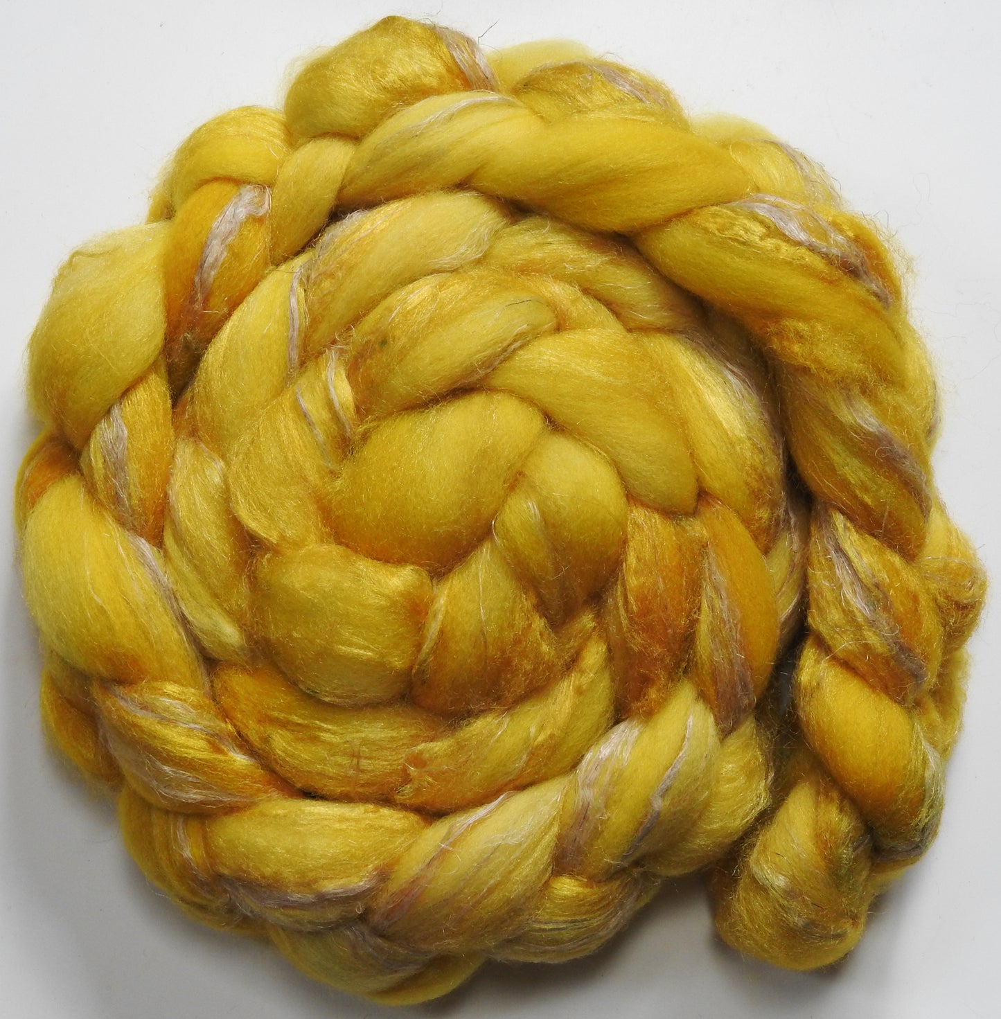 Sunshine (5.5 oz) Merino/ Tussah Silk/ Natural Flax (50/25/25)