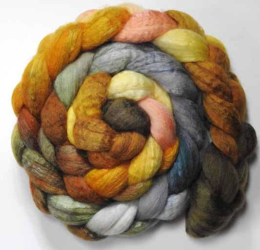 Tarnished (5.8 oz) - Blue-faced Leicester/ Tussah Silk (75/25)