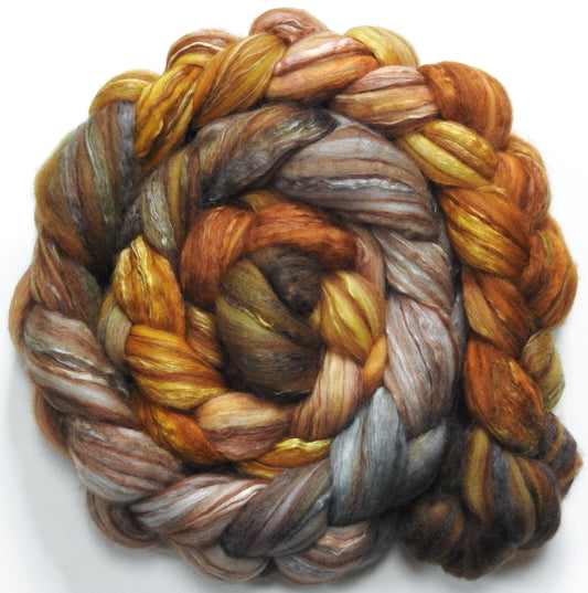 Tarnished - 18.5 mic merino/ camel/ brown alpaca/ mulberry silk/ (40/20/20/20)