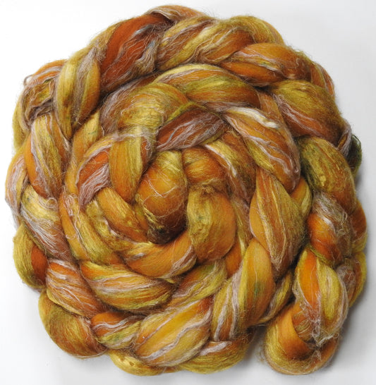 Sunflower (5.5 oz) Merino/ Tussah Silk/ Natural Flax (50/25/25)