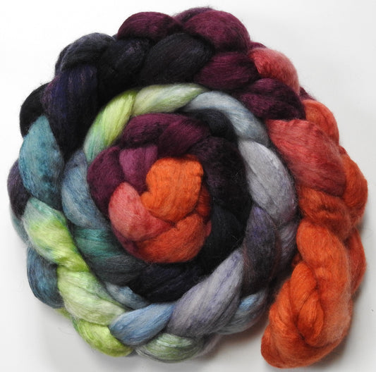 Ruby Throat (5.8 oz) - Blue-faced Leicester/ Tussah Silk (75/25)