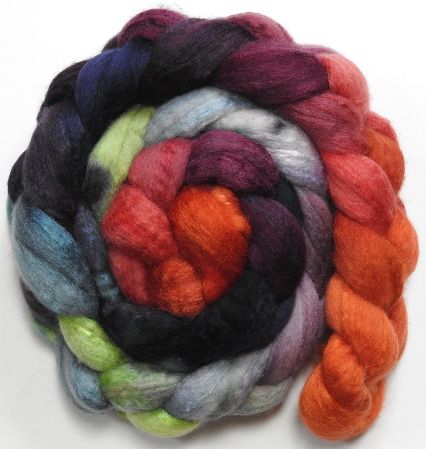 Ruby Throat (5.8 oz) - Blue-faced Leicester/ Tussah Silk (75/25)