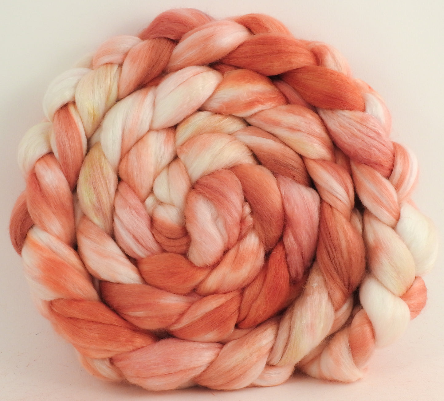 White Peach (4.8 oz) - Merino/ Mulberry Silk (50/50)