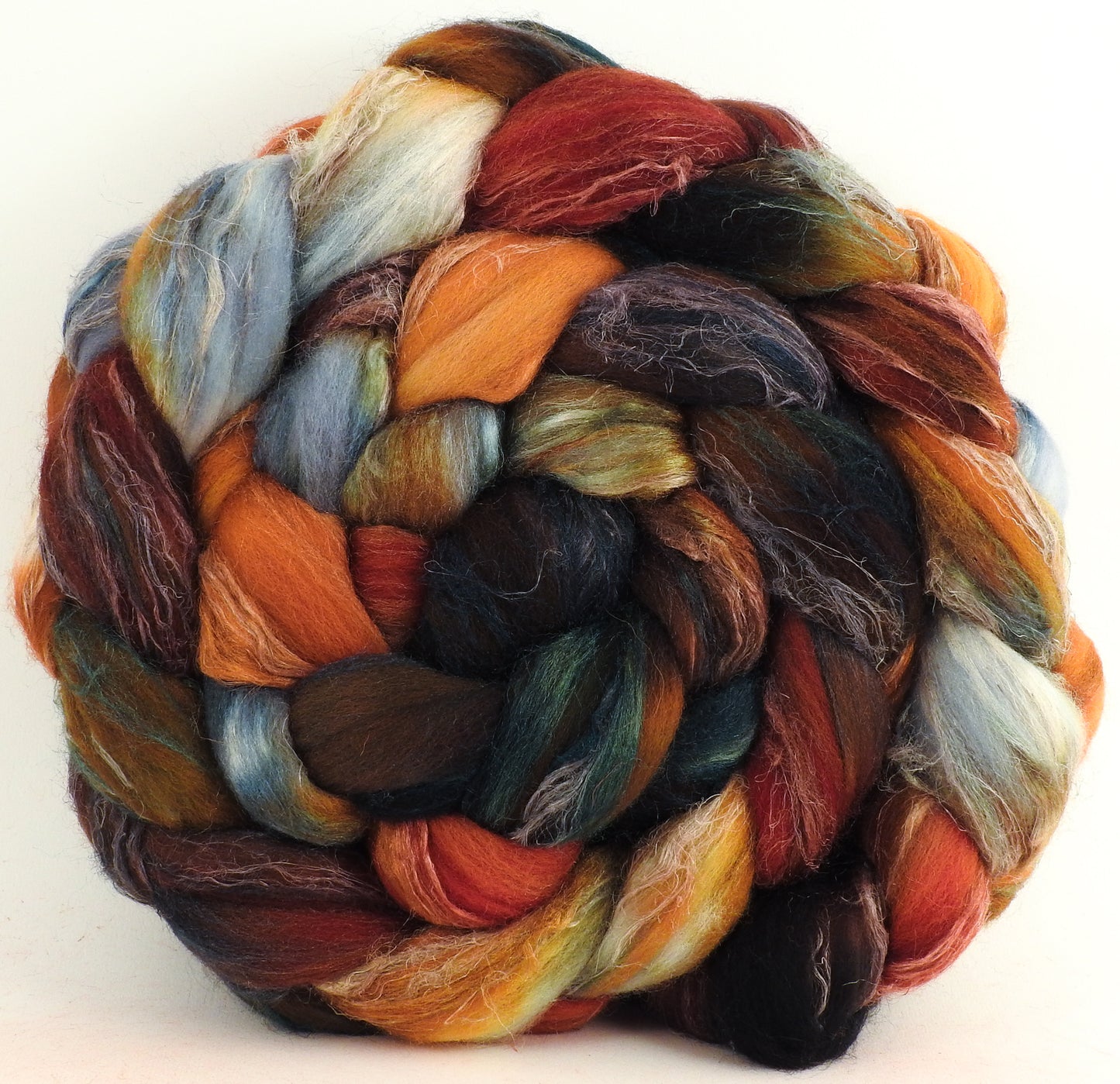 Nuts & Berries - (5.6 oz.) Merino/ Tussah Silk/ Natural Flax (50/25/25)