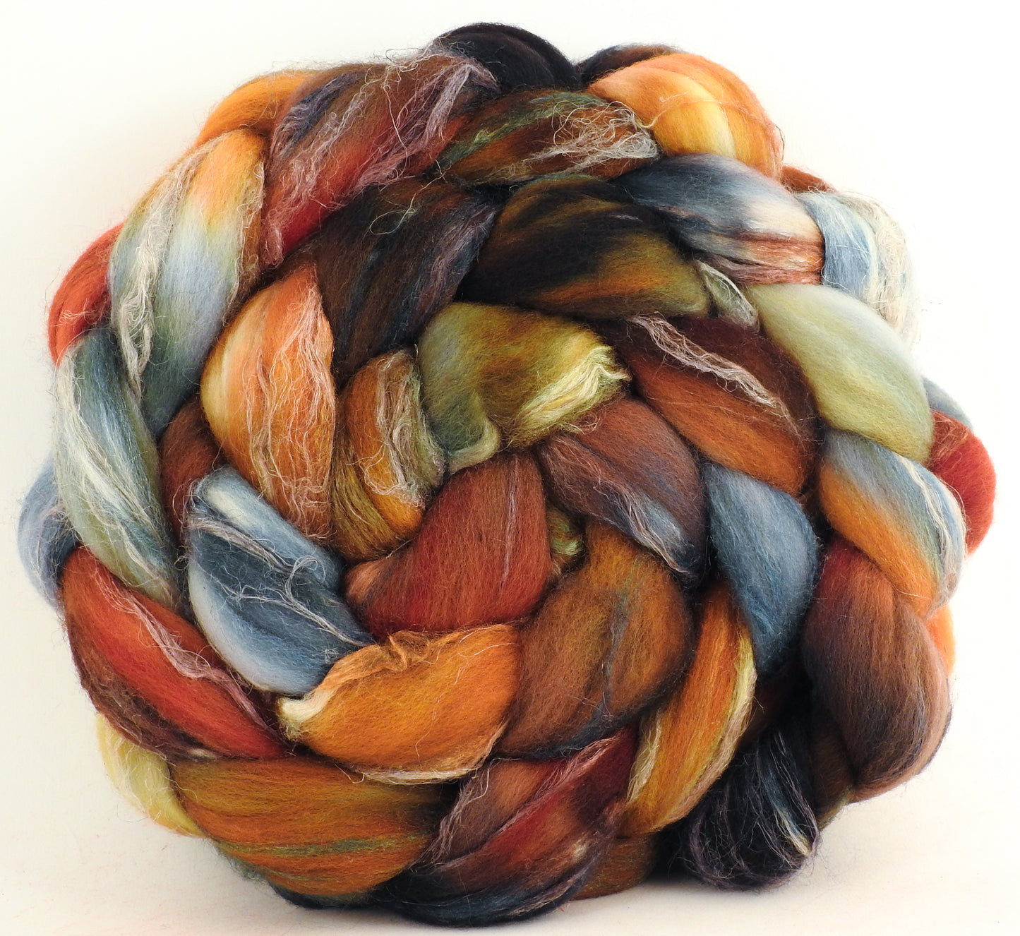 Nuts & Berries - (5.6 oz.) Merino/ Tussah Silk/ Natural Flax (50/25/25)