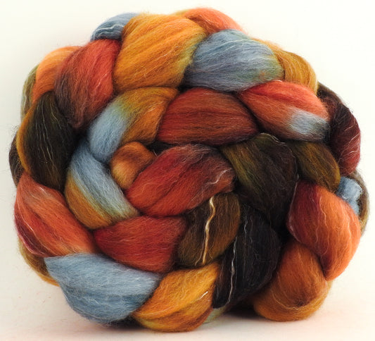 Nuts & Berries - Batt in a Braid #50 - Cheviot /Falkland /Tencel (70/15/15)