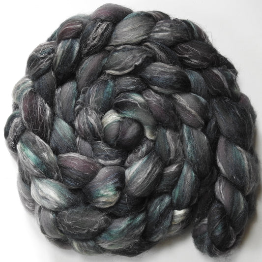 Asphalt (5.6 oz) Merino/ Tussah Silk/ Natural Flax (50/25/25)
