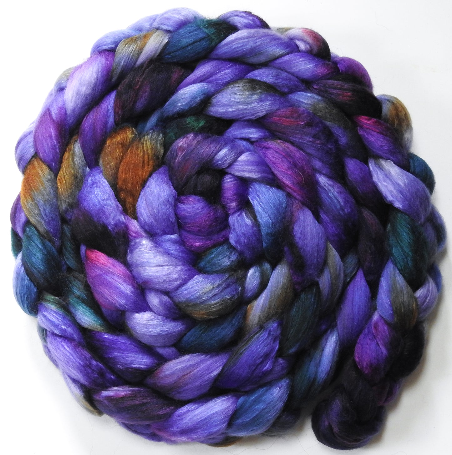 Purple People Eater (8.6 oz) - Merino/ Mulberry Silk (60/40)