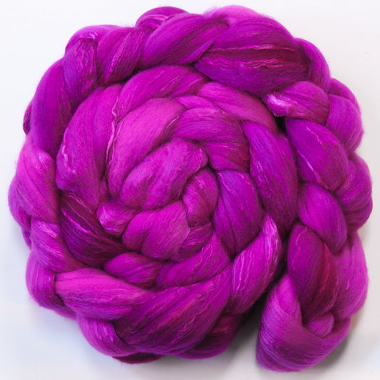 Dragonfruit (6.5 oz)- Organic Polwarth/ Mulberry Silk (80/20)