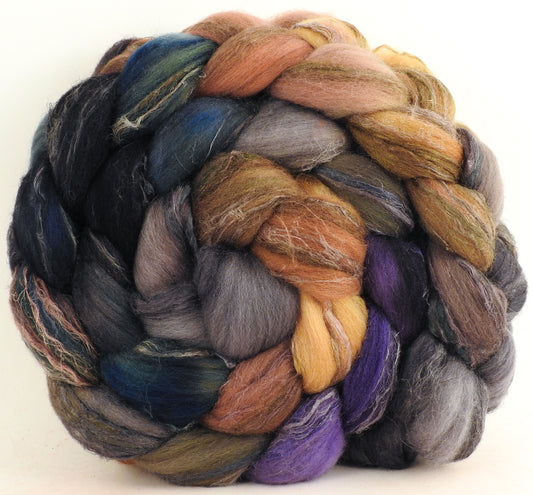Cast Iron - (5.5 oz.) Merino/ Tussah Silk/ Natural Flax (50/25/25)