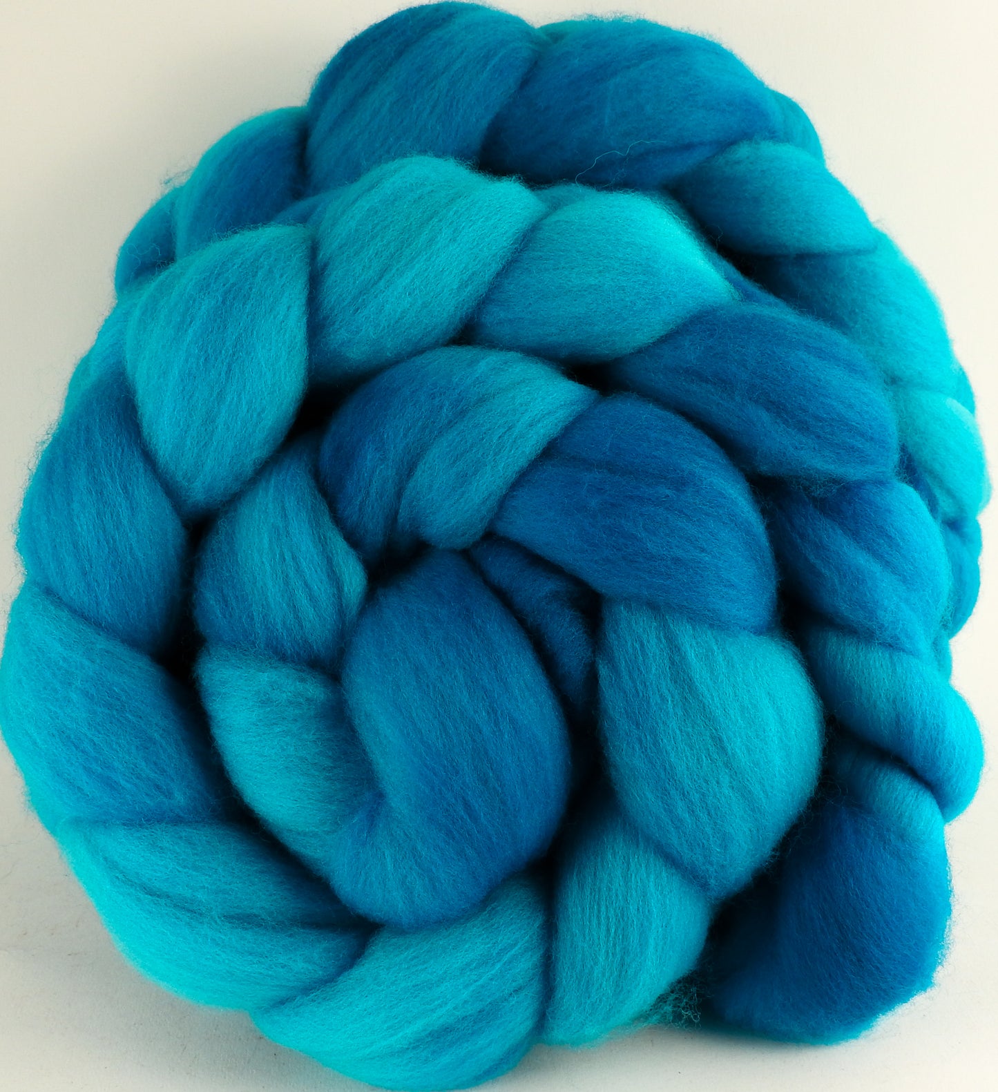 Hand dyed top for spinning - Jersey (5.2) - Organic Polwarth - Inglenook Fibers
