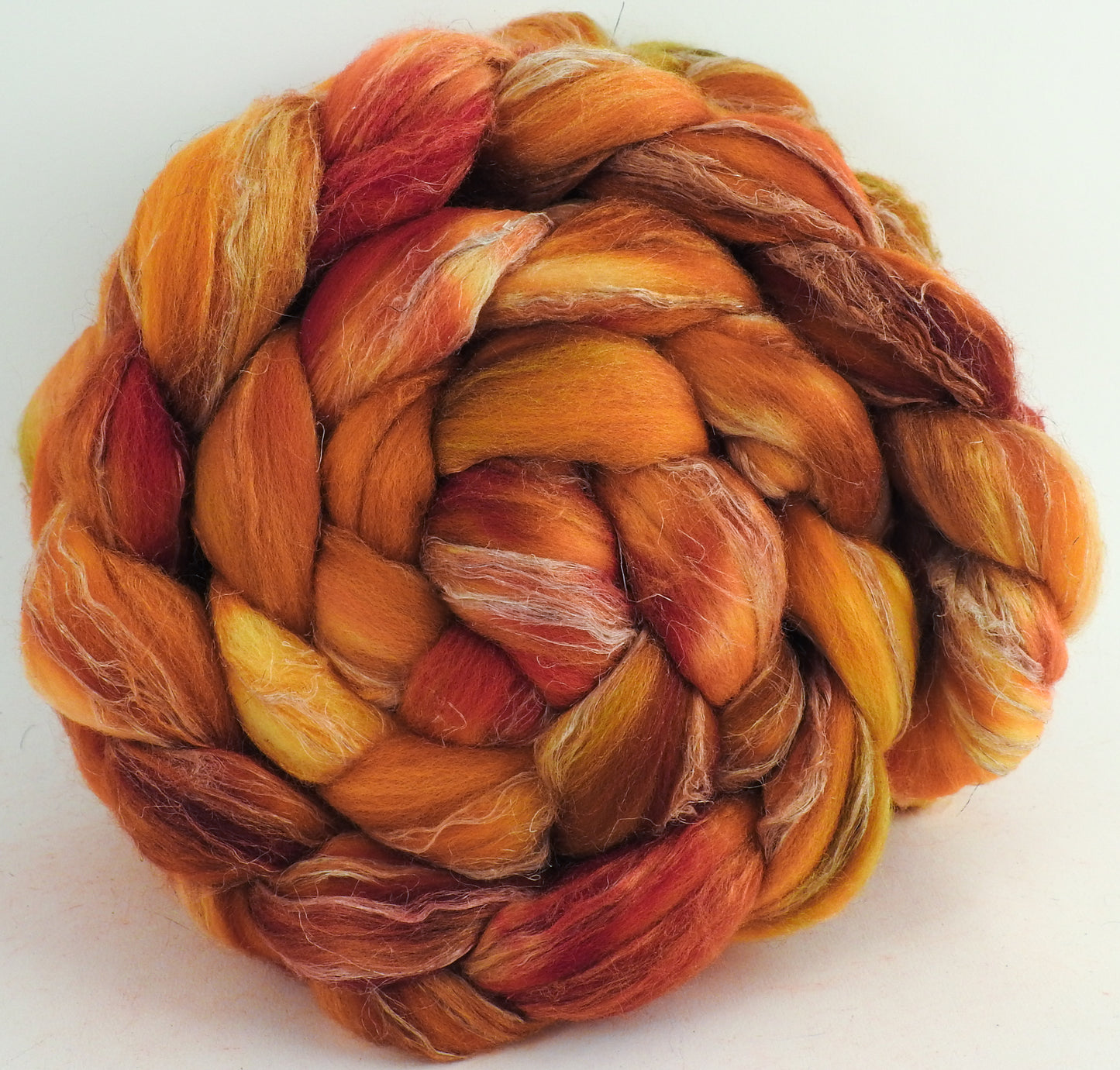 Flamethrower - Merino/ Tussah Silk/ Natural Flax (50/25/25)