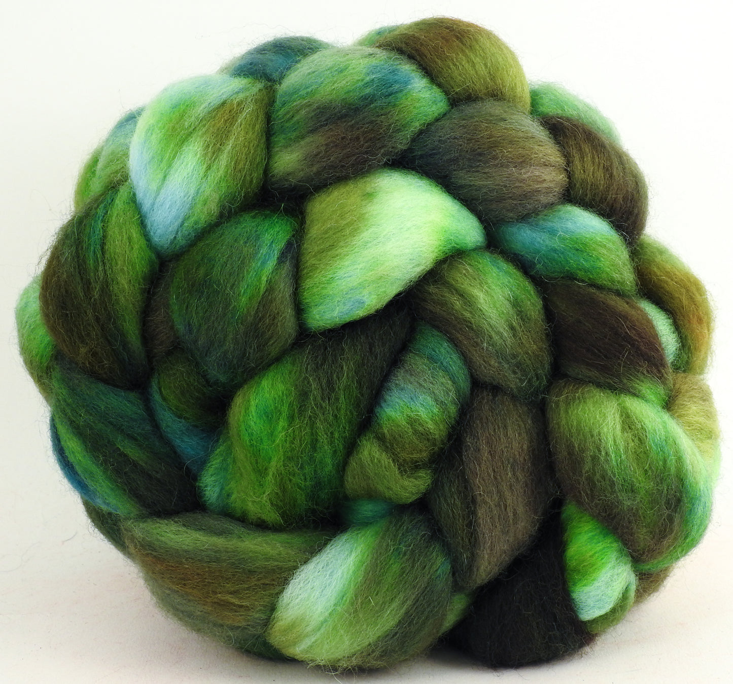 Barley Grass - Batt in a Braid #51 - Shropshire /Falkland / Kid Mohair (60/20/20)