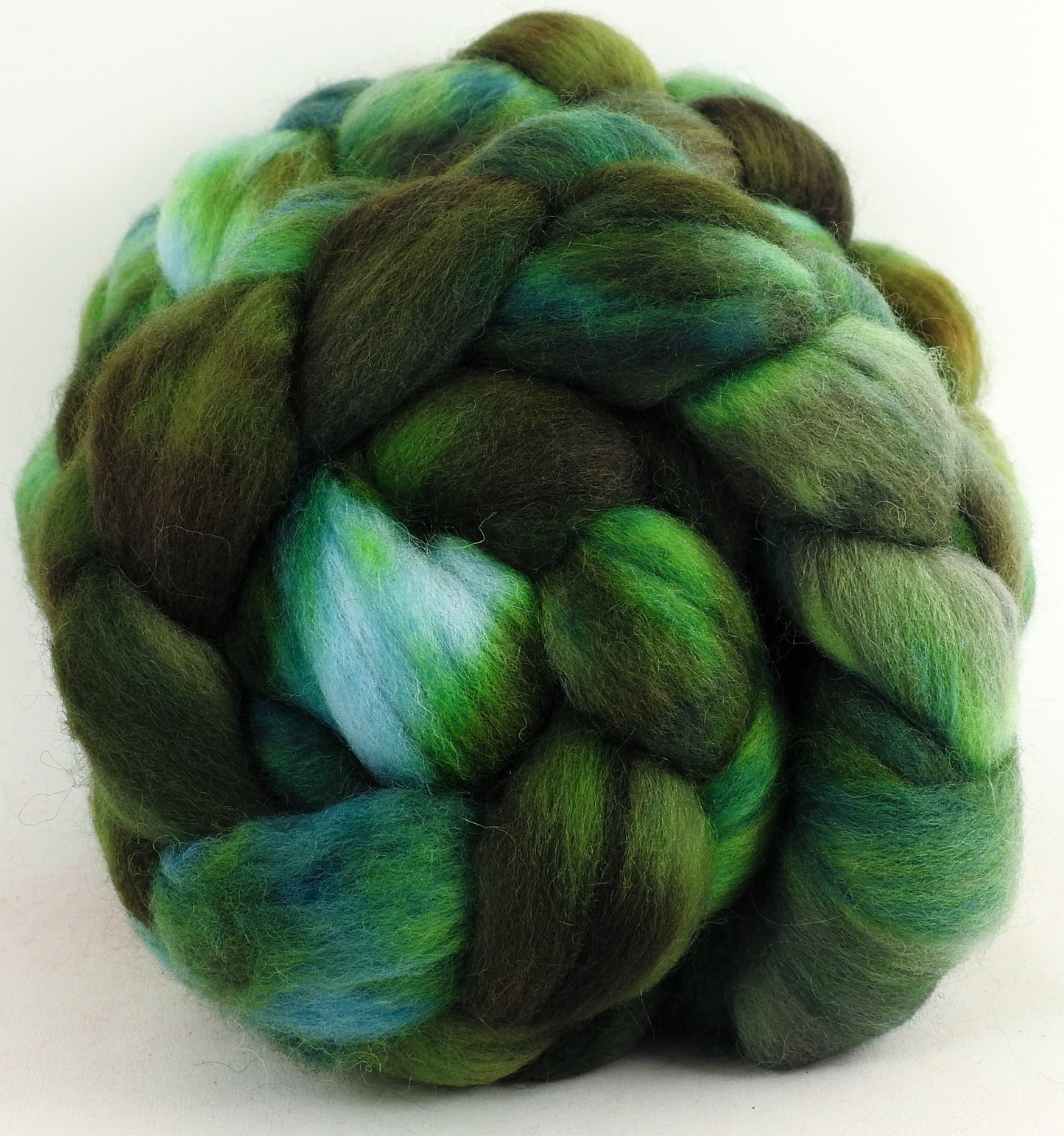 Barley Grass - Batt in a Braid #51 - Shropshire /Falkland / Kid Mohair (60/20/20)